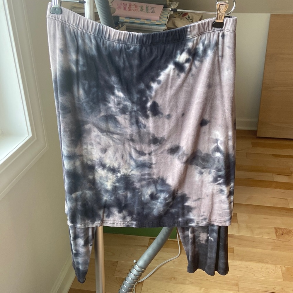 Tie dye athletic skirt.